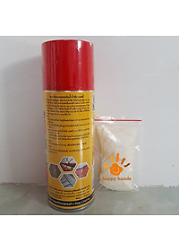 Bình xịt chống thấm, chống dột, chống rỉ sét... Sơn chống thấm hồ bơi, bể cá... Màu đen - RoofKote B33- 400cc - Hiệu Bosny - Nhập khẩu Thái Lan. (Tặng kèm bao tay happyhands)