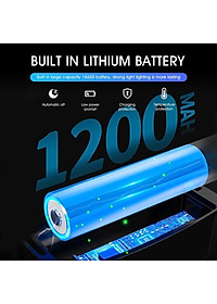 Đèn Pin Đội Đầu 1 Bóng Lớn Chống Nước 3 Chế Độ Siêu Sáng Ánh Sáng Mạnh