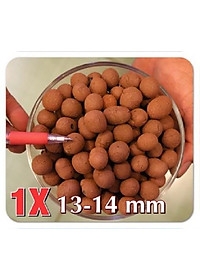 Viên đất sét nung (sỏi nhẹ leca / keramite) popper trồng xương rồng,sen đá, thủy canh, lọc nước THAILAND - 1 lít