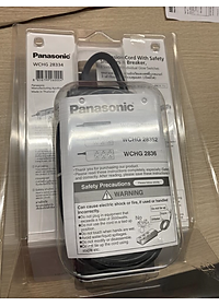 Ổ cắm Panasonic WCHG28334 3500W 3 ổ cắm 3 công tắc dây dài 3M (tặng phích chuyển MPE AD1) - Hàng chính hãng