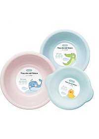 Châu giặt quần áo, Thau rửa mặt, Thau nhưa cao cấp Notoro - Chính hãng inochi tiêu chuẩn nhật bản