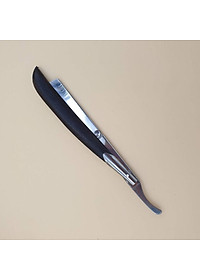 Dao Cạo Râu Tóc Mặt Tỉa Chân Mày Cán Gỗ Sơn Đen Bọc Thép  Đa Năng Tặng Kèm 10 Lưỡi Cạo