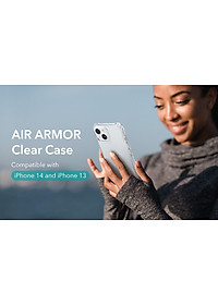 Ốp Lưng ESR Air Armor Clear chống sốc chuẩn quân đội dành cho iPhone 14 / 14 Plus/ 14 Pro / 14 Pro Max - Hàng Chính Hãng