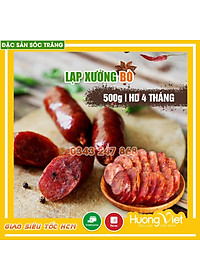 Đặc Sản Sóc Trăng - Lạp Xưởng Bò Tân Huê Viên 500G Sóc Trăng Chính Gốc Miền Tây, Đặc Sản Thịt Lạp Gia Truyền Nổi Tiếng