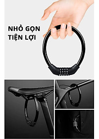 Khóa Dây Xe Đạp Bảo Hành 12 Tháng Khóa Cổng Chống Trộm Xe Máy Chống Cắt  Mật Mã 4 Số Lõi Thép Cao Cấp Cleacco Boro Sport