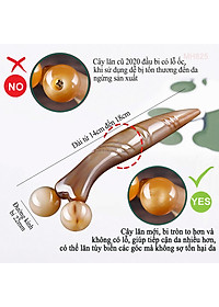Dụng cụ lăn 3D - V Line massage nâng cơ mặt và body bằng sừng (MH825) day ấn huyệt, làm đẹp da - chăm sóc sức khỏe - HAHANCO