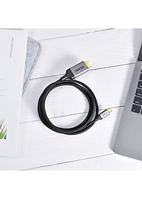 Dây Cáp Type C To HDMI 4K 60Hz Dài 1.8M, Dây Nylon Dù Thunderbolt 3 CHOETECH CH0021 - Hàng Chính Hãng