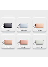 Ví Yuumy (  Thời trang nữ kiểu cầm tay dáng dài - Ví da Seasand YV68 )