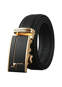 Thắt lưng nam cao cấp AT Leather P110 - Đen