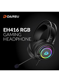 Tai Nghe Gaming Dareu EH416 RGB (Phiên Bản Nâng Cấp Với Led RGB) - Hàng Chính Hãng