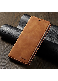 Bao Da Bò Non Dành Cho SamSung Galaxy S23 Ultra Chính Hãng Forwenw Có Ngăn Đựng Tiền và Thẻ - Hàng Nhập Khẩu