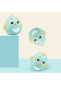 Đồ Chơi Lật Đật Phát Âm Thanh Hình Con Gà , Chớp Mắt , Có Nhạc Nhẹ Nhàng Cho Bé Yêu - Đồ Chơi Ngộ Nghĩnh Cho Bé Từ 3 Tháng Tuổi Trở Lên - PaKaSa