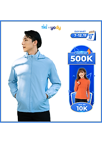 Áo Khoác Gió Nam YODY 3C Plus cao cấp 2 lớp Cản gió, Cản bụi, Chống ngấm nước AKM5037