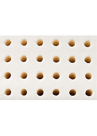 Gối Cao Su Liên Á Oval LAGOV3550 (35 x 50 cm) - Trắng