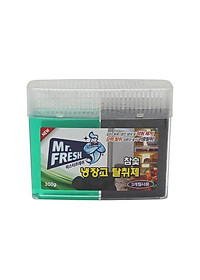 Bộ 2 hộp gel khử khuẩn tủ lạnh than hoạt tính Mr Fresh - Korea 300g