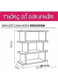 Bàn cạnh sofa SMLIFE Stockton