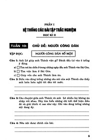 Sách Câu Hỏi Và Bài Tập Trắc Nghiệm Tiếng Việt Lớp 5 Tập 2