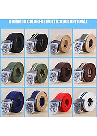 Thắt Lưng Nam Vải Dù U104 US ARMY cao cấp Phong Cách Lính Mỹ, Mặt Khóa Tăng Tự Động Chất Liệu Thép Không Gỉ, Dây Vải Dù Nhiều Màu Dây  lựa chọn- HÀNG CHÍNH HÃNG