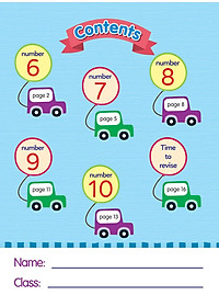 Sách Tiny Paws - Cùng Gấu Con Học Số 123 - Từ 6 Đến 10