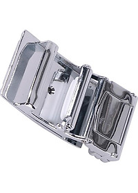 Đầu Khóa Da Cá Sấu 4 Phân Đầu Trắng Huy Hoàng HT9217 - Đen