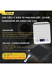 Cân tiểu ly điện tử mini nhà bếp, cà phê DandiHome có độ chính xác cao