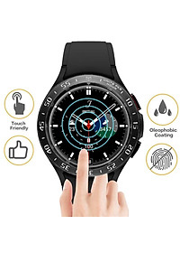 Khung viền bezel (benzen) + kính cường lực 2.5D cho Samsung galaxy watch 4