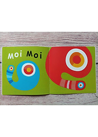 Sách Ehon Nhật Bản- Bộ Sách Ehon Moi Moi và Những Người bạn dành cho bé từ 0-2 tuổi- Bộ sách thu hút ánh nhìn của mọi bé