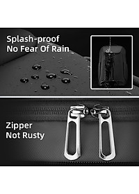 Balo Văn Phòng Nhiều Lớp Chống Nước Chống Trộm Đựng Máy Tính Xách Tay Có Cổng Usb Tiện Dụng Mark Ryden