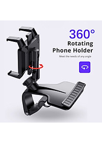 Giá đỡ điện thoại ô tô Volcano Cars xoay 360 độ chống rung treo đa điểm trên taplo, gương chiếu hậu_B126_HÀNG CHÍNH HÃNG