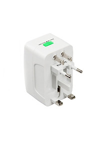 Ổ Cắm Du Lịch Đa năng MPE TA3 - 1 Cổng USB - Hàng Chính Hãng