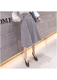 Chân váy xòe phối túi sang trọng - nhiều size và màu, form dáng đẹp, thích hợp mặc đi làm, dự tiệc