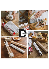 Giấy nến thấm dầu Nhật Bản an toàn vệ sinh | Cuộn 8M chống bám dính,thấm hút dầu mỡ cực tốt