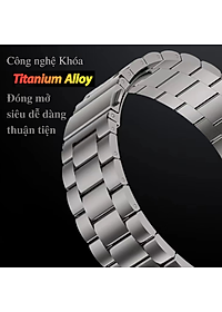 Dây Đeo Thay Thế Titanium Dành Cho Apple Watch Ultra / Apple Watch Series 1-8/SE/SE 2022, Kai.N Titanium Alloy Band - Hàng Chính Hãng