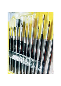 Bộ 15 Cây Cọ Vẽ CM-15BRS