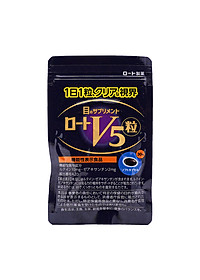 Viên hỗ trợ sáng mắt Rhoto Lutein V5 Nhật Bản (Hộp 30 viên)