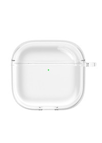 Ốp Case TPU Trong Suốt Dành Cho Airpods 4/ Airpods Pro 3, chống ố vàng, chống sốc kèm móc treo_ Hàng chính hãng