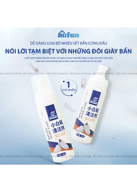 Chai Xịt Bọt Vệ Sinh Giày Cao Cấp LKB 200ml - Bình Xịt Bọt Làm Sạch, Làm Trắng Giày Dép Siêu Tốc - Mifan Hàng Chính Hãng