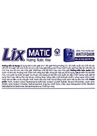Combo 2 Nước giặt Lix Matic hương nước hoa chai 3.6 lít