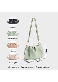 Túi Yuumy ( Thời trang nữ thiết kế kiểu nhún - Túi đeo vai da Seasand YN253 )