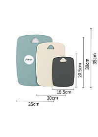 Thớt Nhựa Kháng Khuẩn 5D Cao Cấp - Chính Hãng ( Giao màu ngẫu nhiên)