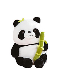 Gấu Bông Thú Bông Panda Gấu Trúc Trong Ống Tre Siêu Dễ Thương Quà Tặng Đáng Yêu