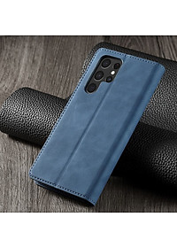 Bao Da Bò Non Dành Cho SamSung Galaxy S23 Ultra Chính Hãng Forwenw Có Ngăn Đựng Tiền và Thẻ - Hàng Nhập Khẩu