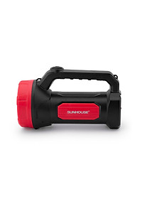 Đèn Pin, Đèn Tích Điện Xách Tay 2 Chức Năng Sunhouse SHE-8100 - Chính Hãng