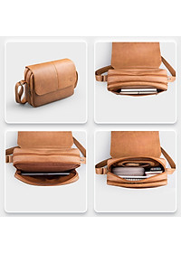 Túi Lata ( Thời trang nam công sở cỡ trung - Túi đeo chéo da TN27 )