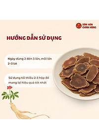 Hộp 10 Gói Hồng sâm 6 năm Daedong Korea thái lát, sấy khô - Sliced Korean Red Ginseng (20 g x 10)