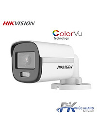 Camera Hikvision 2MP COLORVU - CÓ MÀU 24/24 Hỗ trợ chuyển qua lại 4 chế độ TVI/AHD/CVI/CVBS DS-2CE10DF0T-F - Hàng Chính Hãng
