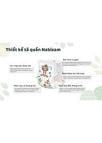 Tã/Bỉm Quần Nabizam UltraThin Nội Địa Hàn Cao Cấp Size XL Cho Bé Từ 11-16kg, 26 miếng