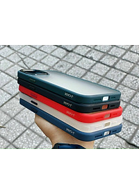 Ốp lưng viền màu lưng nhám trong chống sốc hiệu J-Case dành cho iPhone 11 Pro Max, 12 Pro Max( hàng chính hãng)
