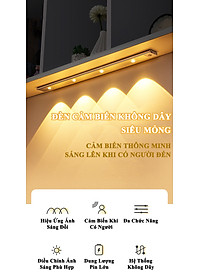 Đèn LED Trang Trí Cảm Biến Chuyển Động Hồng Ngoại KUNBE Đèn Mắt Mèo Decor Với Ánh Sáng 3 Màu, Hiệu Ứng Độc Đáo, Nhiều Kích Cỡ Phù Hợp Trang Trí Tủ Đồ, Nhà Bếp, Phòng Ngủ, Phòng Khách