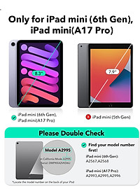 Ốp lưng Cho iPad Mini 7 ESR Metal Kickstand Case - Hàng Chính Hãng